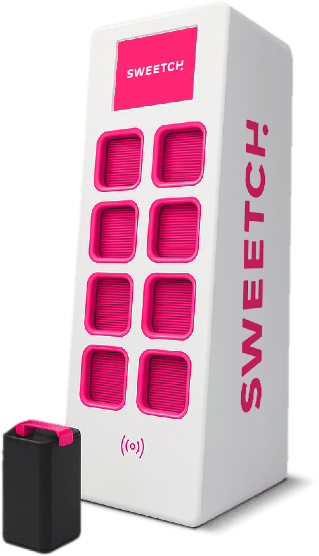 Borne Sweetch pour le swapping de batteries
